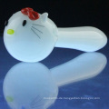 Was ist los Cat Glass Löffel Pipe für Smoker Girl (ES-HP-052)